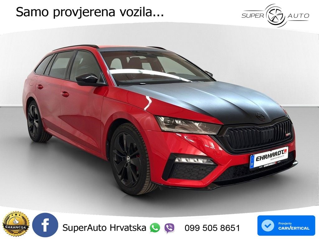 Škoda Octavia Combi RS 2.0 TDI (200 KS) 4x4 DSG