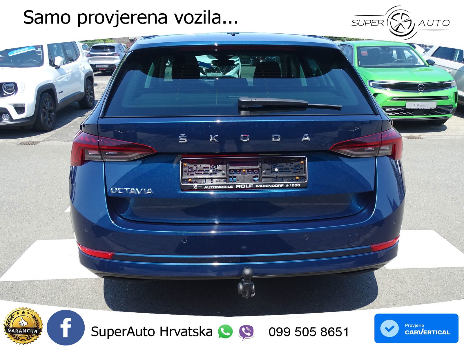 Škoda Octavia Combi 2.0 TDI (150 KS) LED+GR SJED+ACC