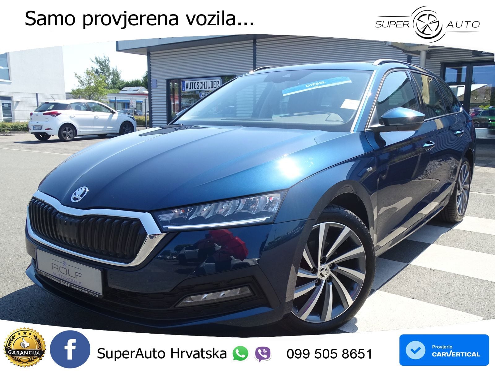 Škoda Octavia Combi 2.0 TDI (150 KS) LED+GR SJED+ACC