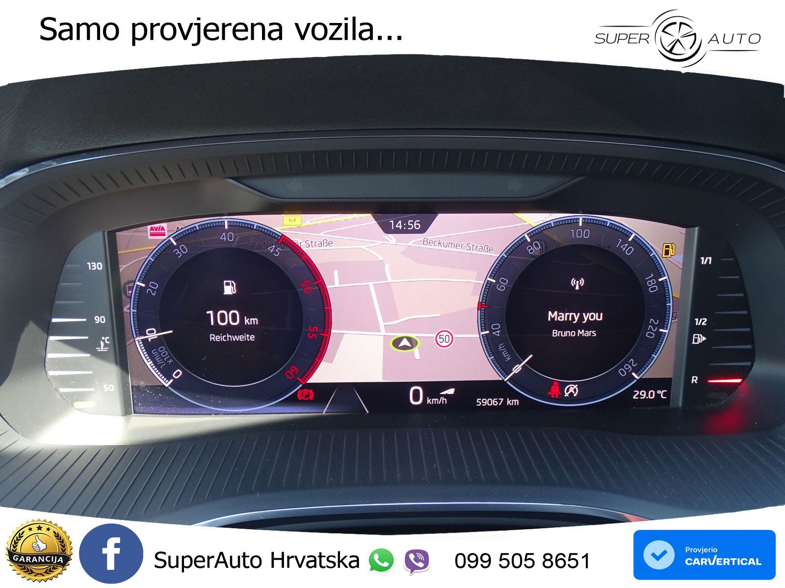 Škoda Octavia Combi 2.0 TDI (150 KS) LED+GR SJED+ACC
