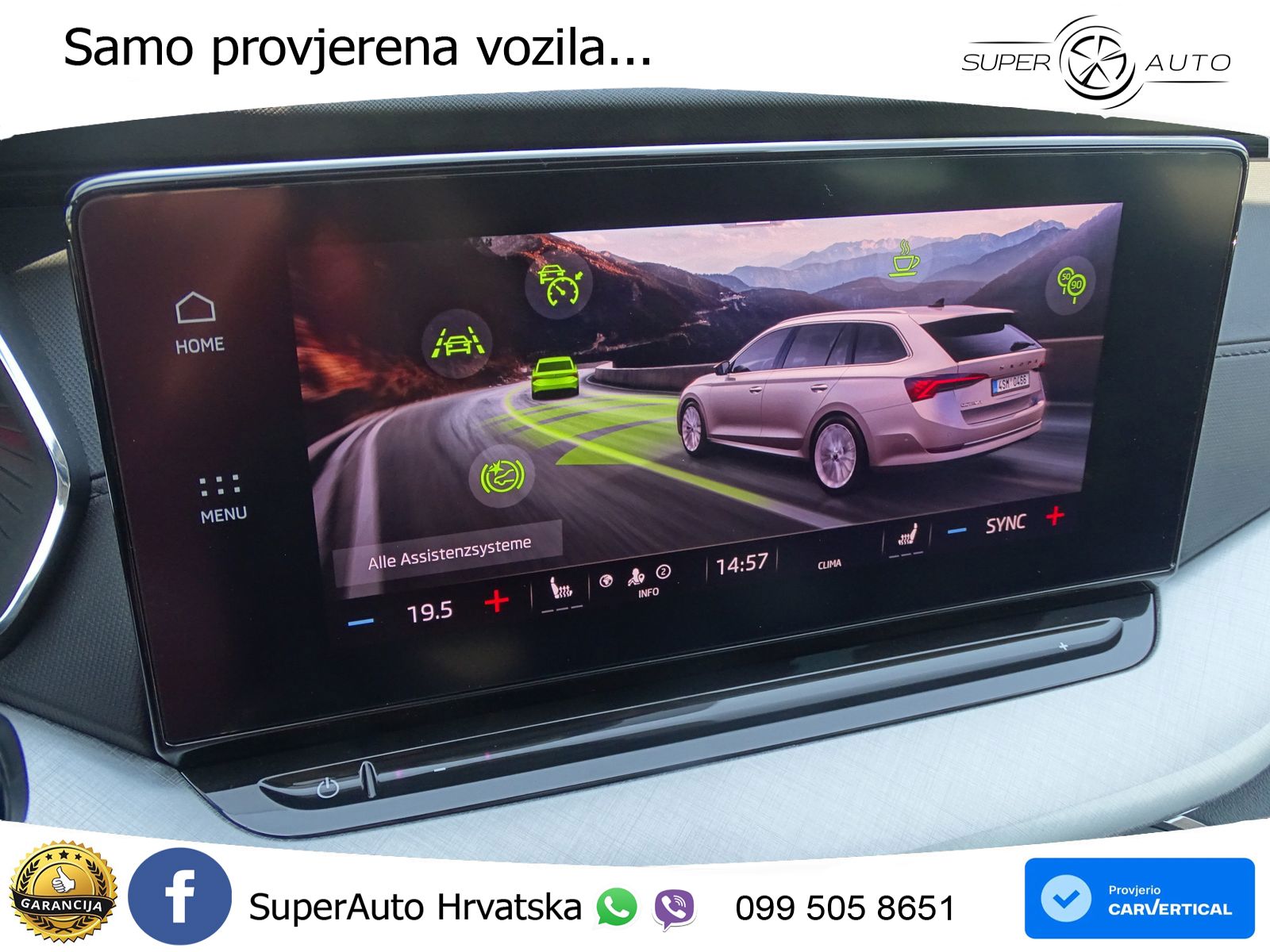 Škoda Octavia Combi 2.0 TDI (150 KS) LED+GR SJED+ACC