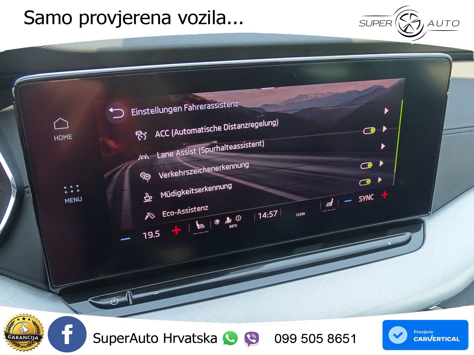 Škoda Octavia Combi 2.0 TDI (150 KS) LED+GR SJED+ACC