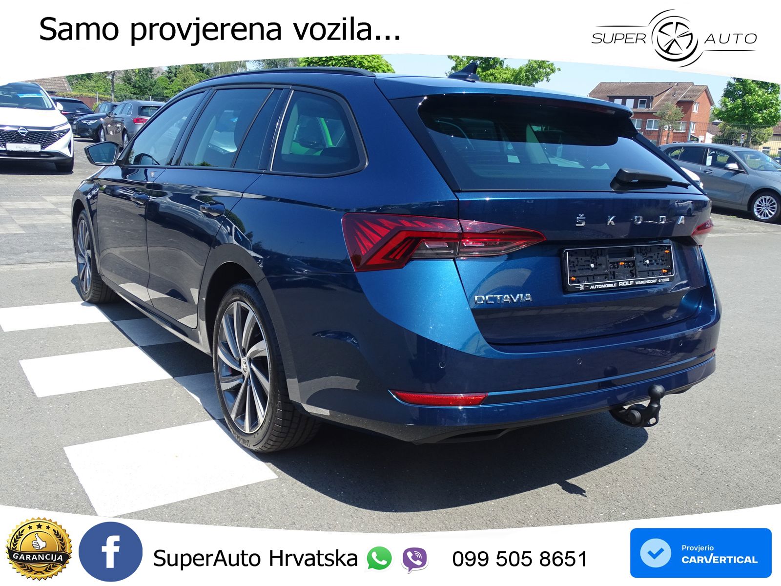 Škoda Octavia Combi 2.0 TDI (150 KS) LED+GR SJED+ACC