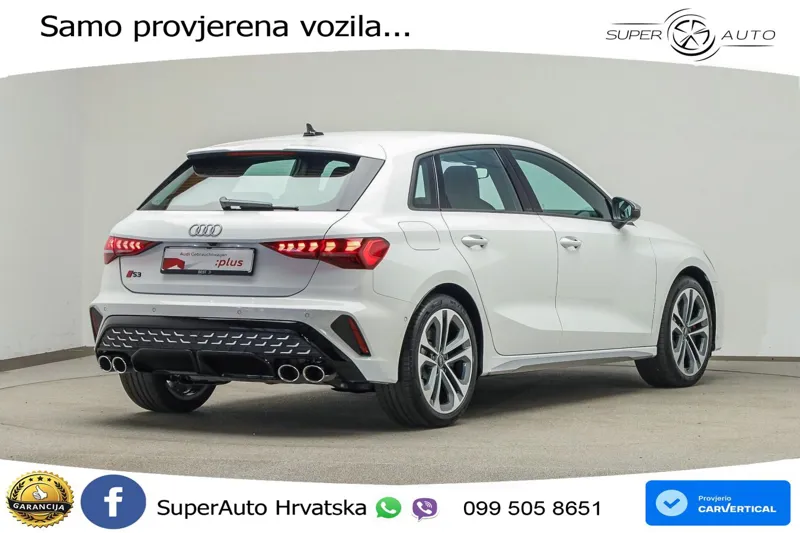 Audi S3 2.0 TFSI (333 KS) quattro S tronic LED+GR SJED+ACC