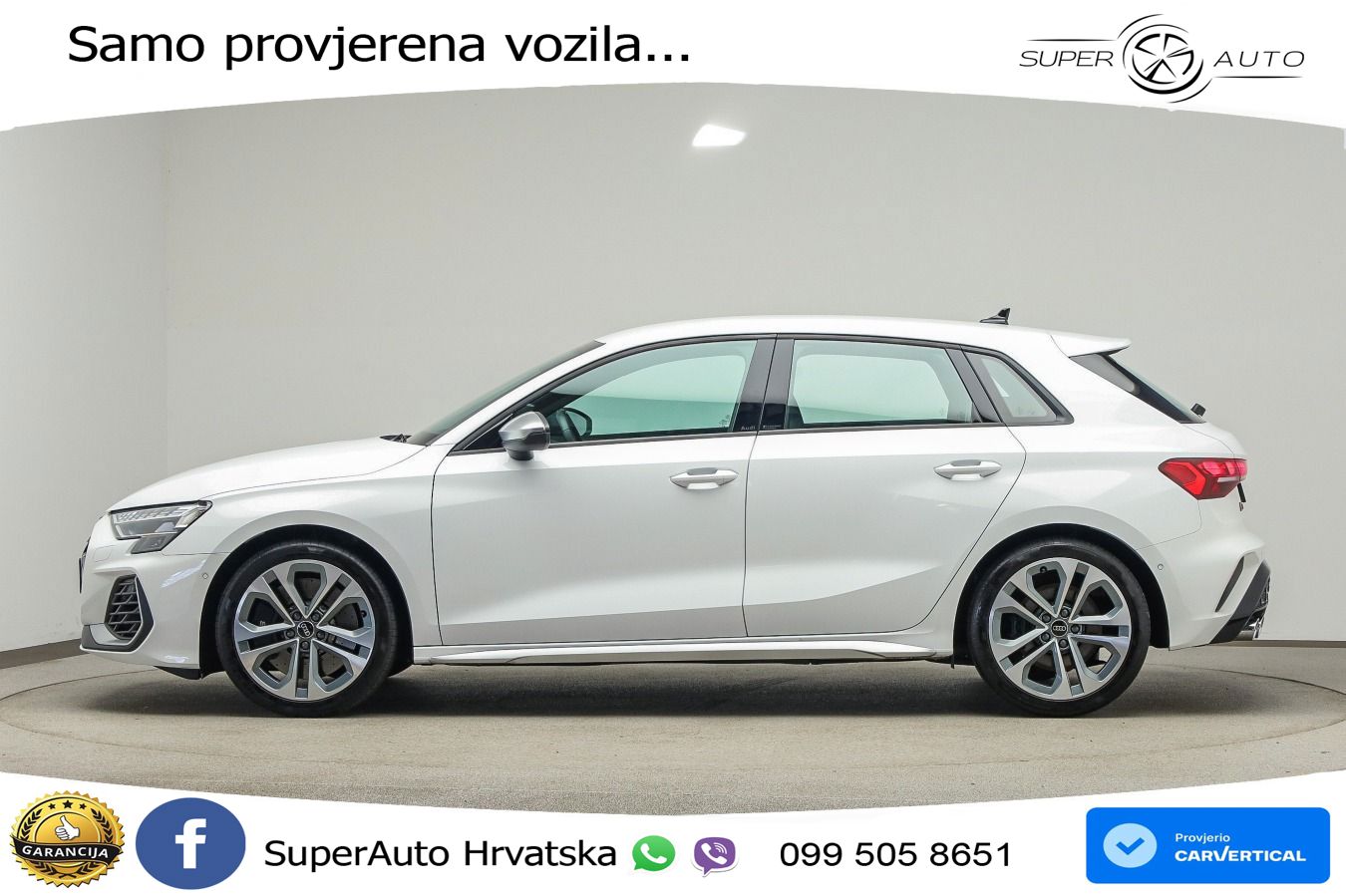 Audi S3 2.0 TFSI (333 KS) quattro S tronic LED+GR SJED+ACC