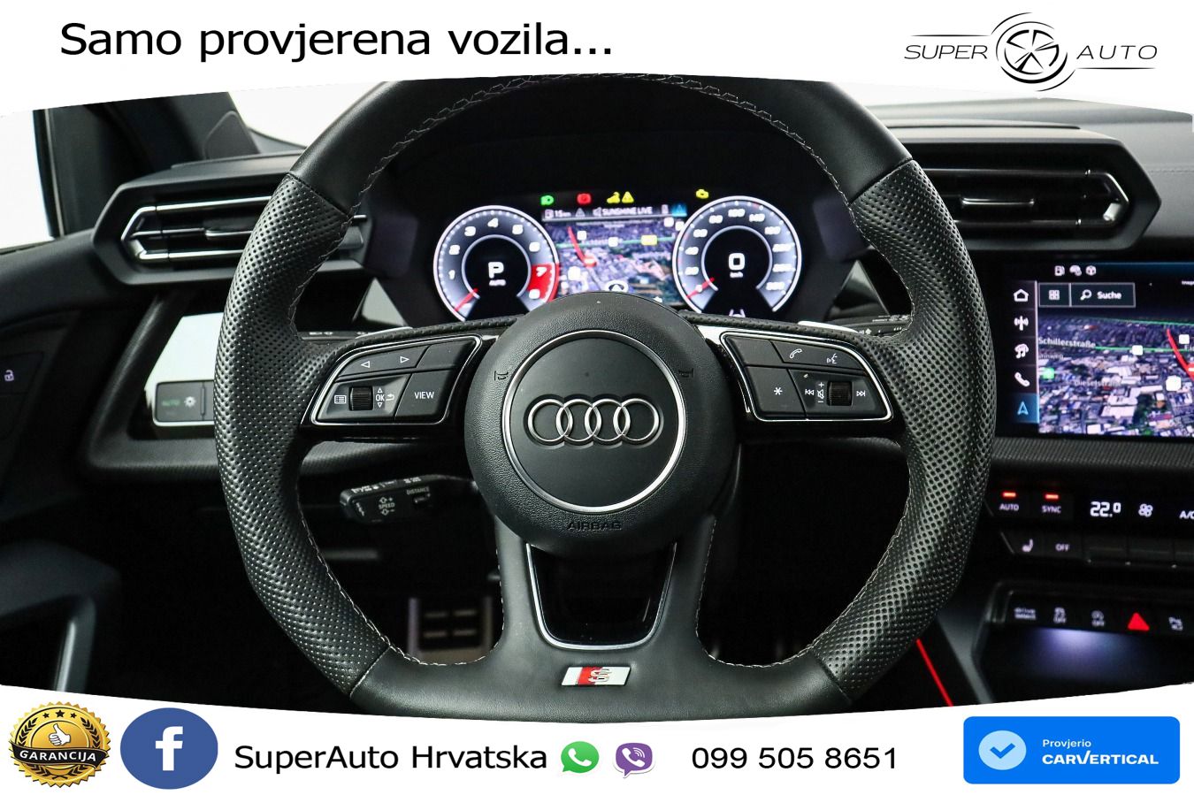 Audi S3 2.0 TFSI (333 KS) quattro S tronic LED+GR SJED+ACC
