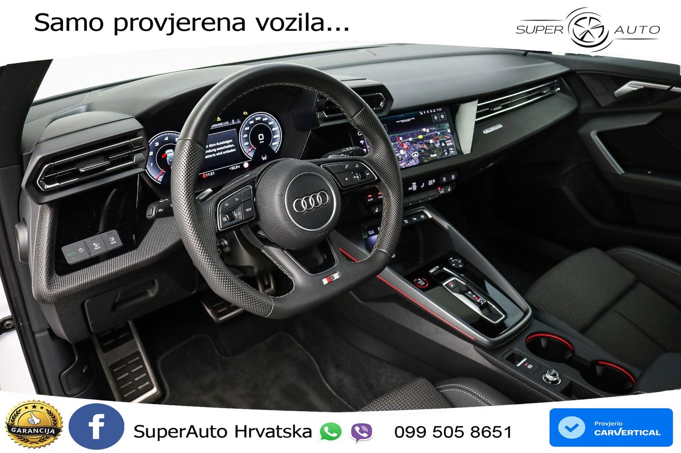 Audi S3 2.0 TFSI (333 KS) quattro S tronic LED+GR SJED+ACC