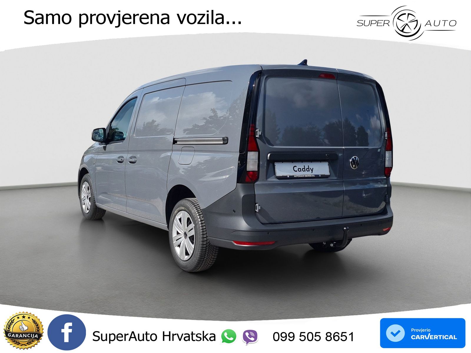 Volkswagen Caddy Cargo 1.5 l TSI 5JGAR Virtu App 4xPDC AHK 116 KS