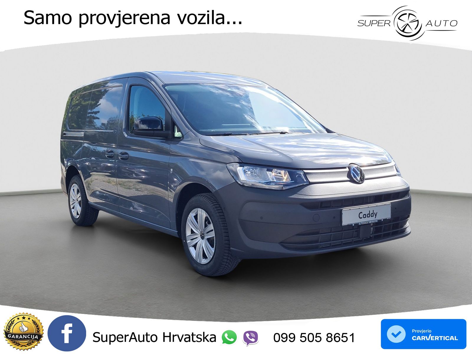Volkswagen Caddy Cargo 1.5 l TSI 5JGAR Virtu App 4xPDC AHK 116 KS