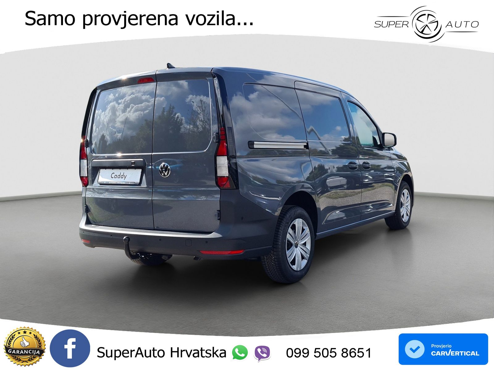 Volkswagen Caddy Cargo 1.5 l TSI 5JGAR Virtu App 4xPDC AHK 116 KS
