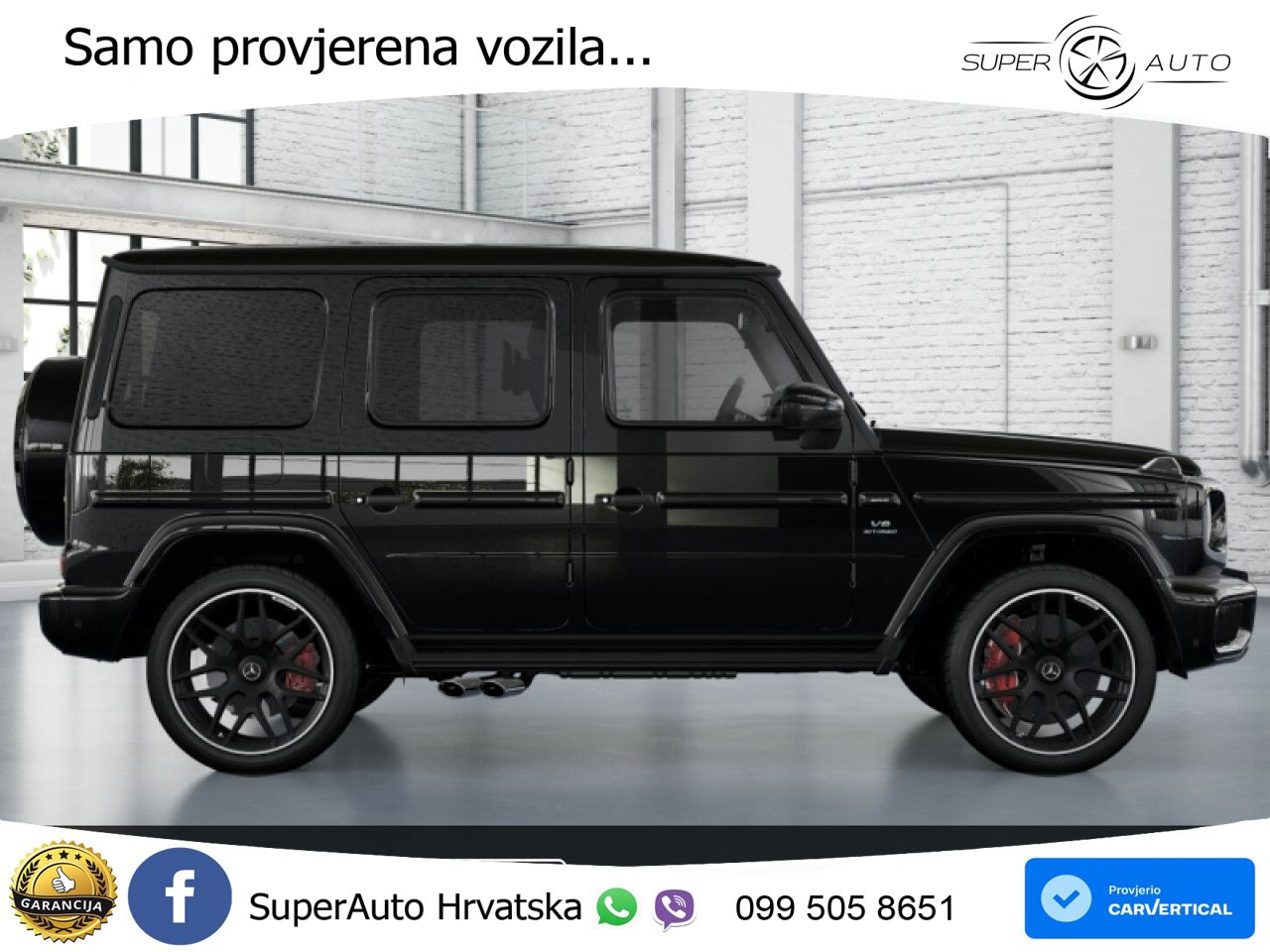 Mercedes AMG G 63 Long V8 (585 KS) 4MATIC 9G-TRONIC AMG SPEEDSHIFT TCT Superior LED+GR SJED+ACC