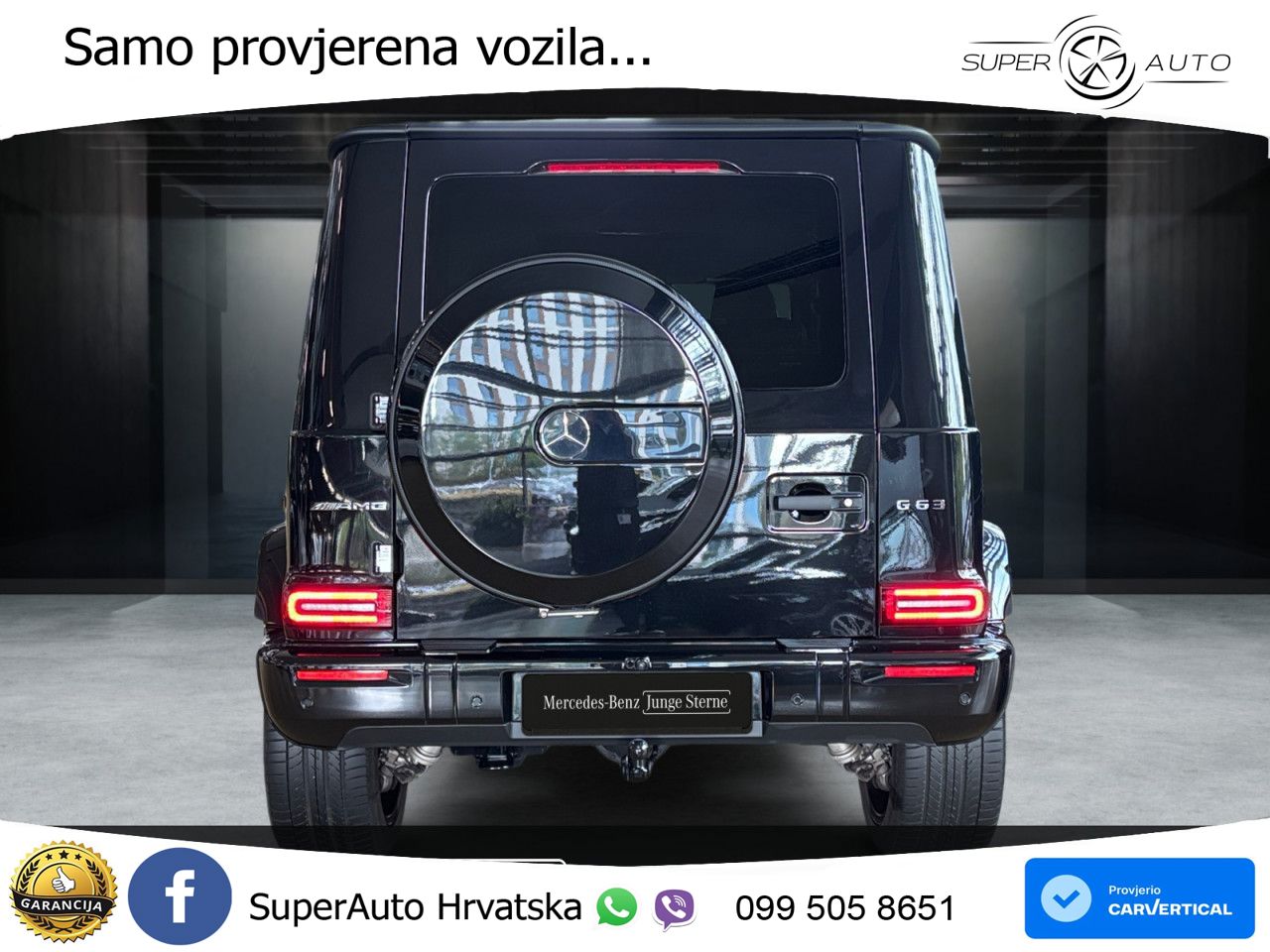 Mercedes AMG G 63 Long V8 (585 KS) 4MATIC 9G-TRONIC AMG SPEEDSHIFT TCT Superior LED+GR SJED+ACC