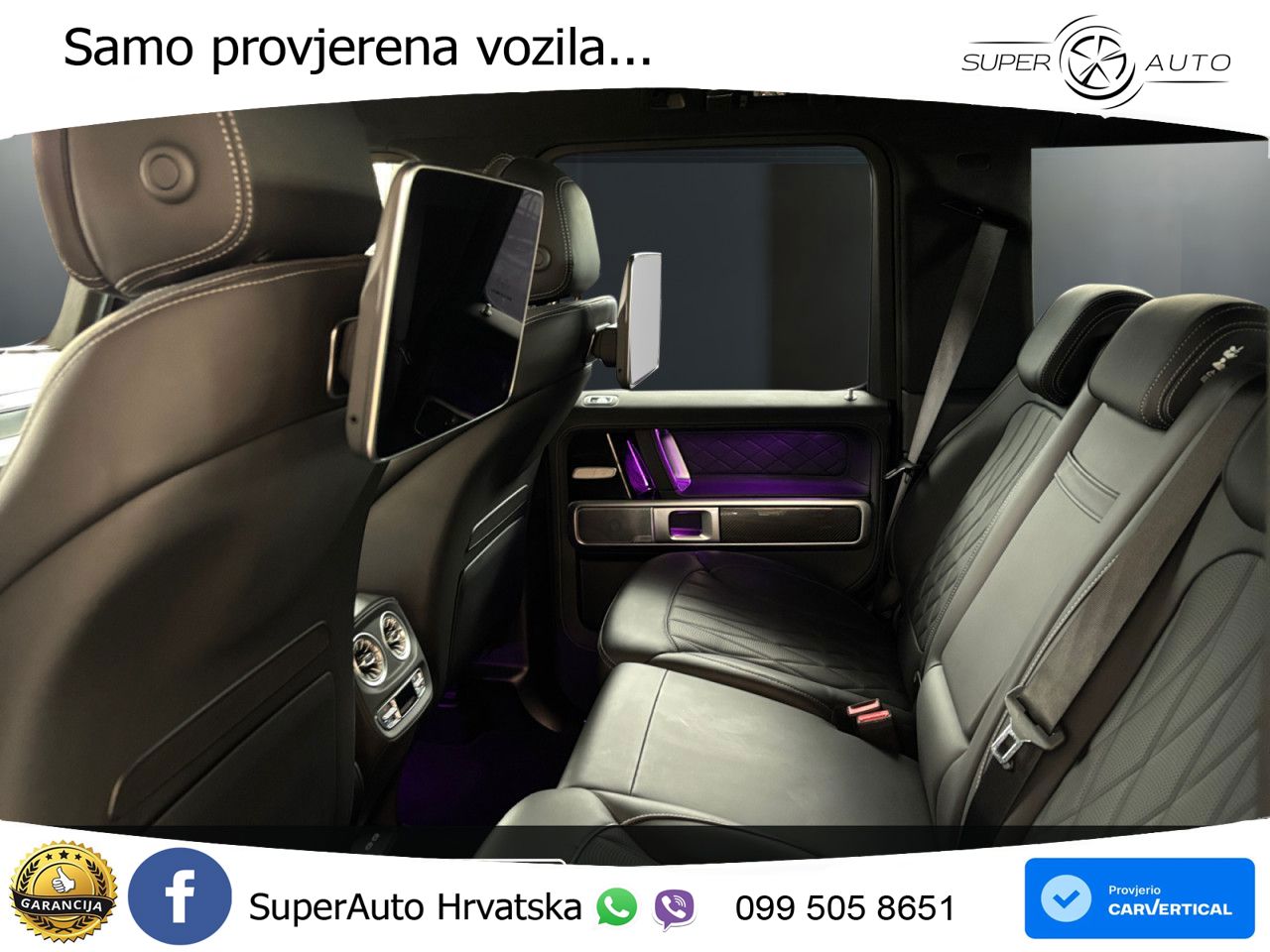 Mercedes AMG G 63 Long V8 (585 KS) 4MATIC 9G-TRONIC AMG SPEEDSHIFT TCT Superior LED+GR SJED+ACC