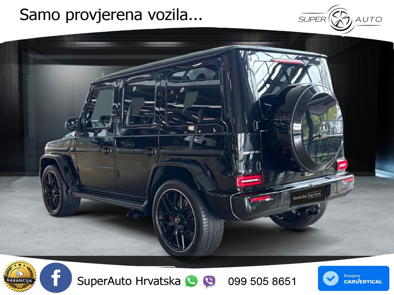 Mercedes AMG G 63 Long V8 (585 KS) 4MATIC 9G-TRONIC AMG SPEEDSHIFT TCT Superior LED+GR SJED+ACC