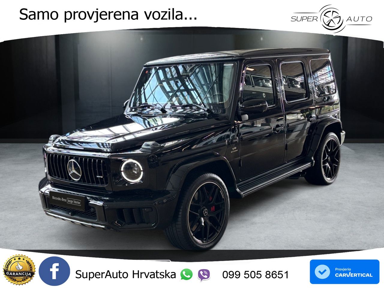 Mercedes AMG G 63 Long V8 (585 KS) 4MATIC 9G-TRONIC AMG SPEEDSHIFT TCT Superior LED+GR SJED+ACC