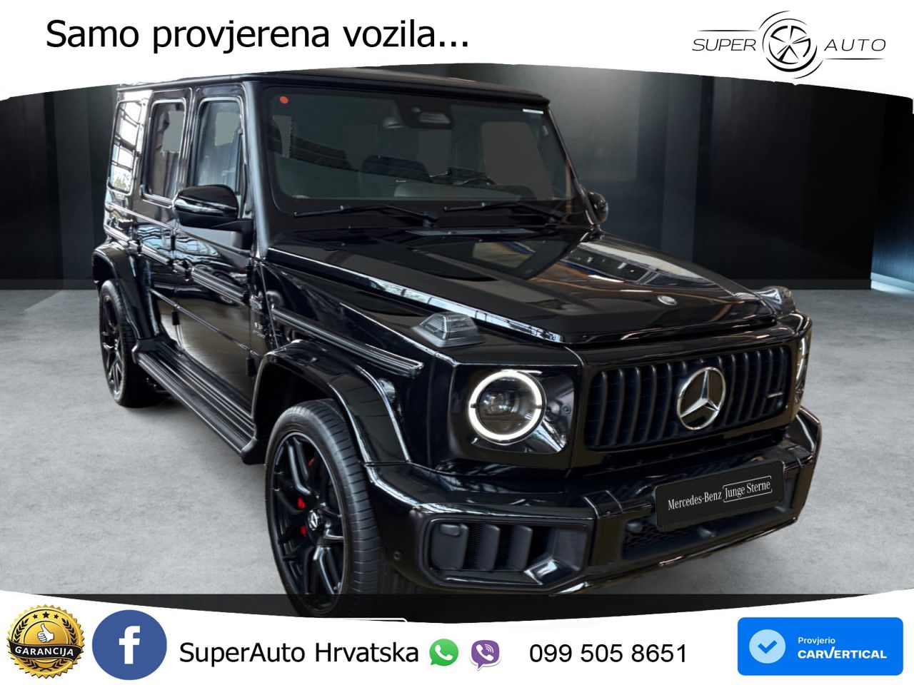 Mercedes AMG G 63 Long V8 (585 KS) 4MATIC 9G-TRONIC AMG SPEEDSHIFT TCT Superior LED+GR SJED+ACC