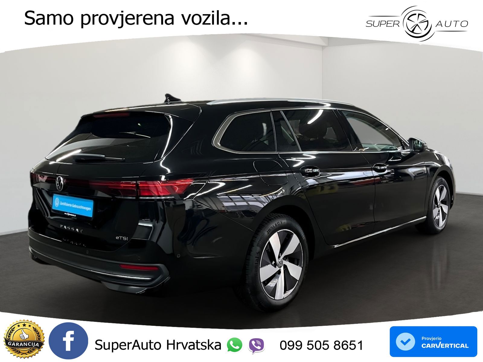 Volkswagen Passat Variant 1.5 eTSI (150 KS) DSG Business LED+GR SJED+ACC
