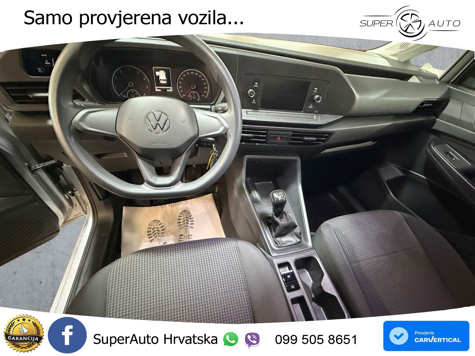 Volkswagen Caddy Cargo 1.5 TSI EcoProfi PDC+SHZ+DAB+ 114 KS