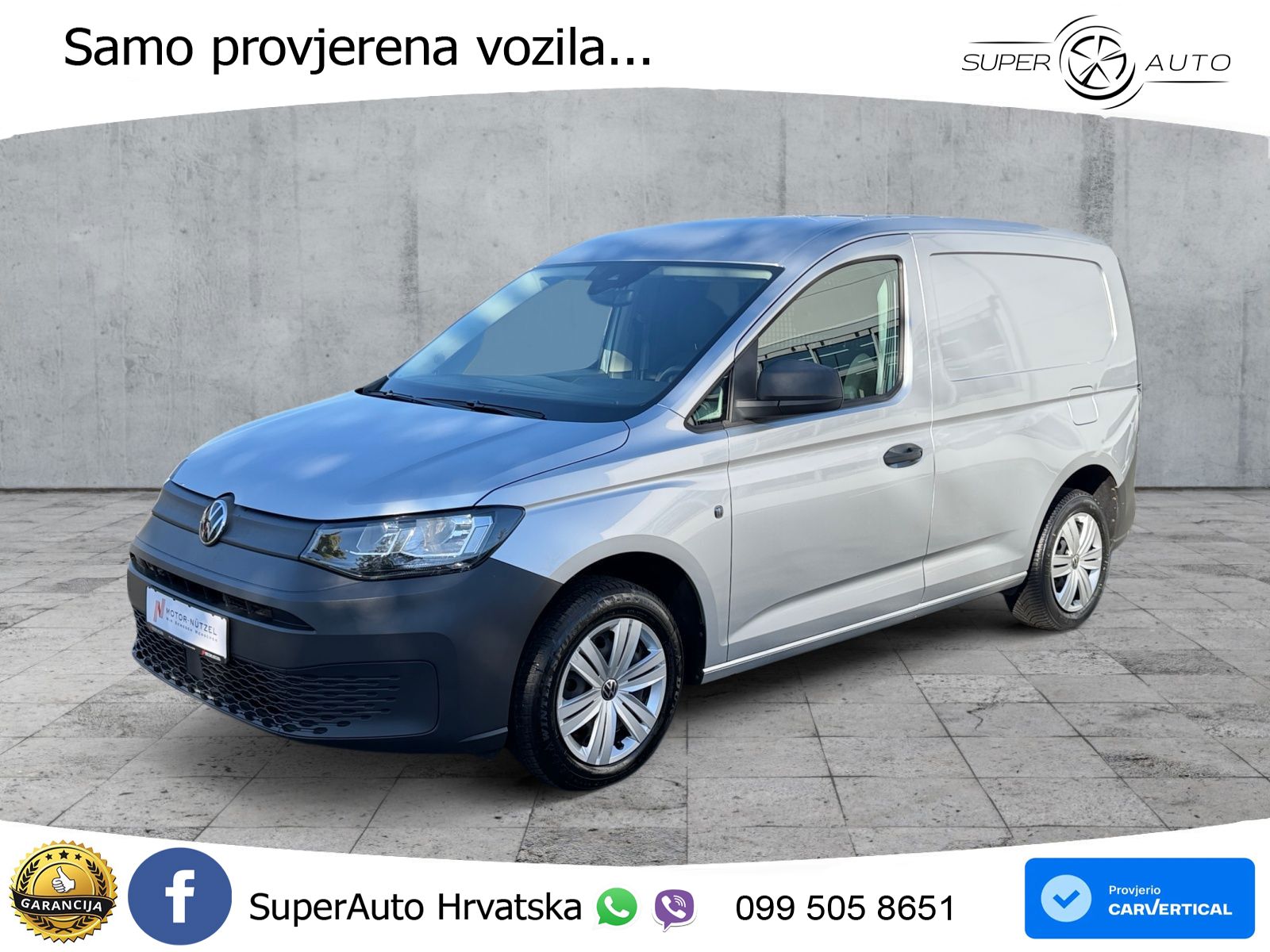 Volkswagen Caddy Cargo 1.5 TSI EcoProfi PDC+SHZ+DAB+ 114 KS