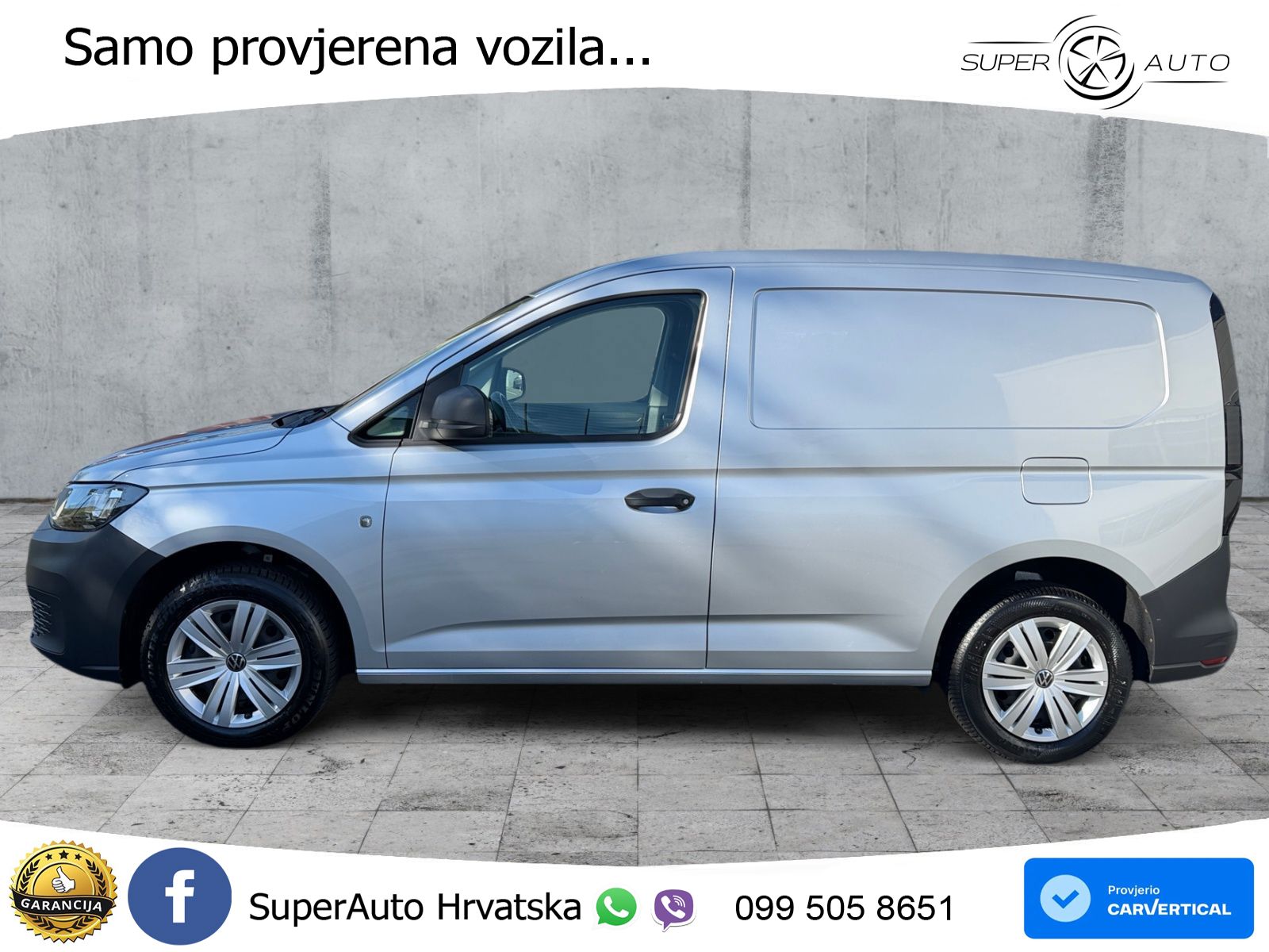 Volkswagen Caddy Cargo 1.5 TSI EcoProfi PDC+SHZ+DAB+ 114 KS