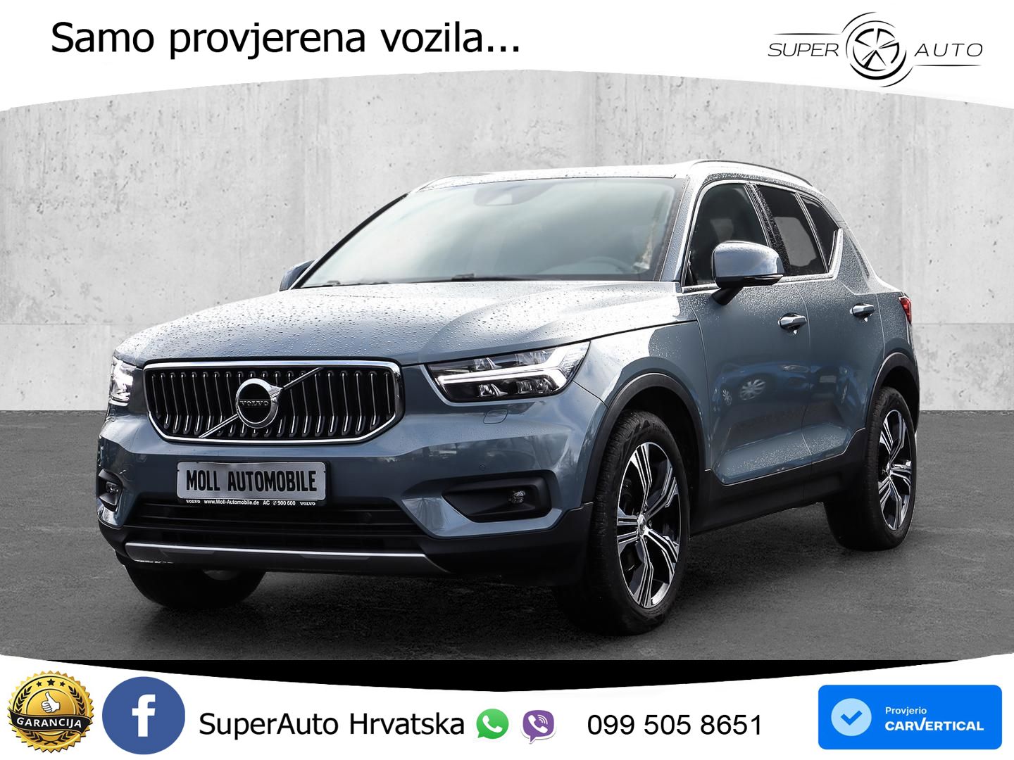 Volvo XC40 2.0 B3 163 KS Automatic LED+GR SJED+ACC