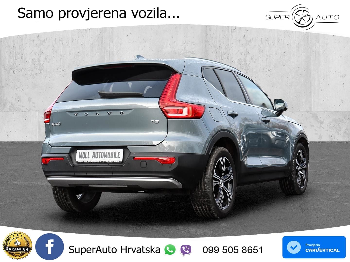 Volvo XC40 2.0 B3 163 KS Automatic LED+GR SJED+ACC