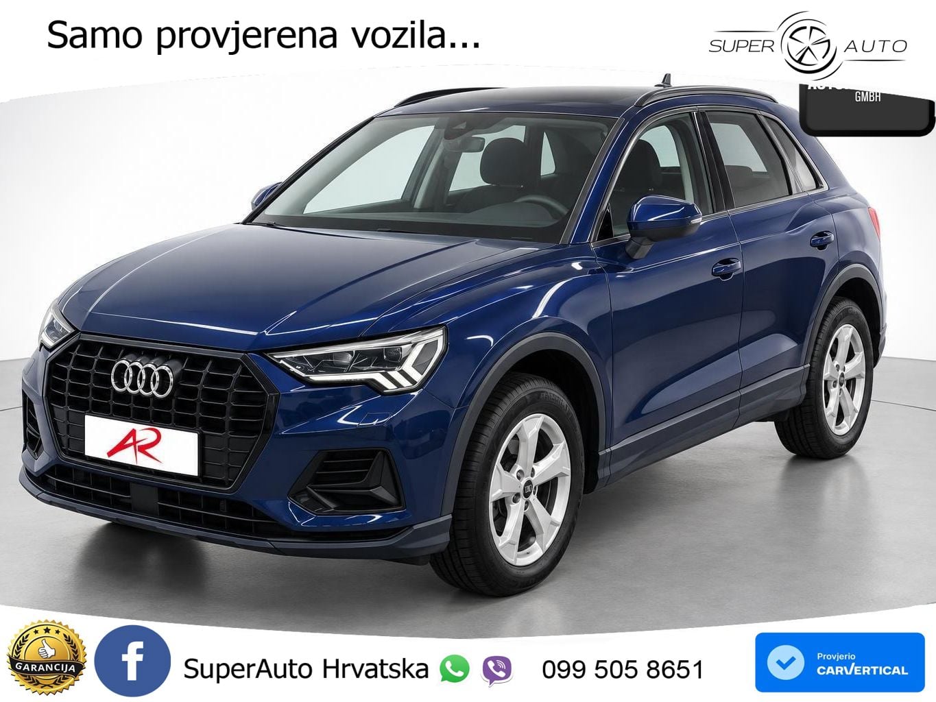 Audi Q3 35 TDI (150 KS) S tronic advanced LED+GR SJED+ACC