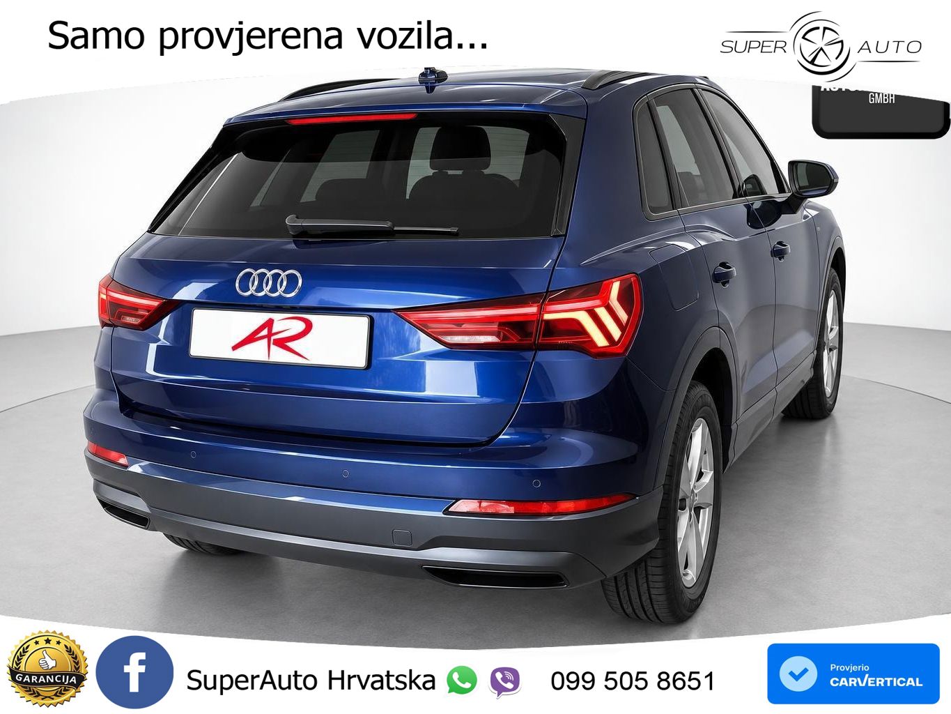 Audi Q3 35 TDI (150 KS) S tronic advanced LED+GR SJED+ACC