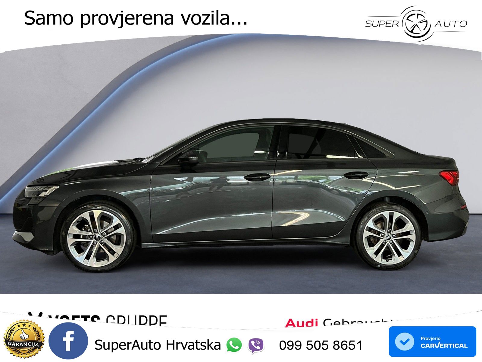 Audi A3 Limuzina 35 TFSI (150 KS) S tronic advanced LED+GR SJED+ACC