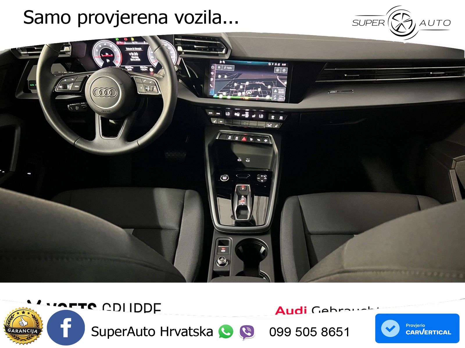 Audi A3 Limuzina 35 TFSI (150 KS) S tronic advanced LED+GR SJED+ACC