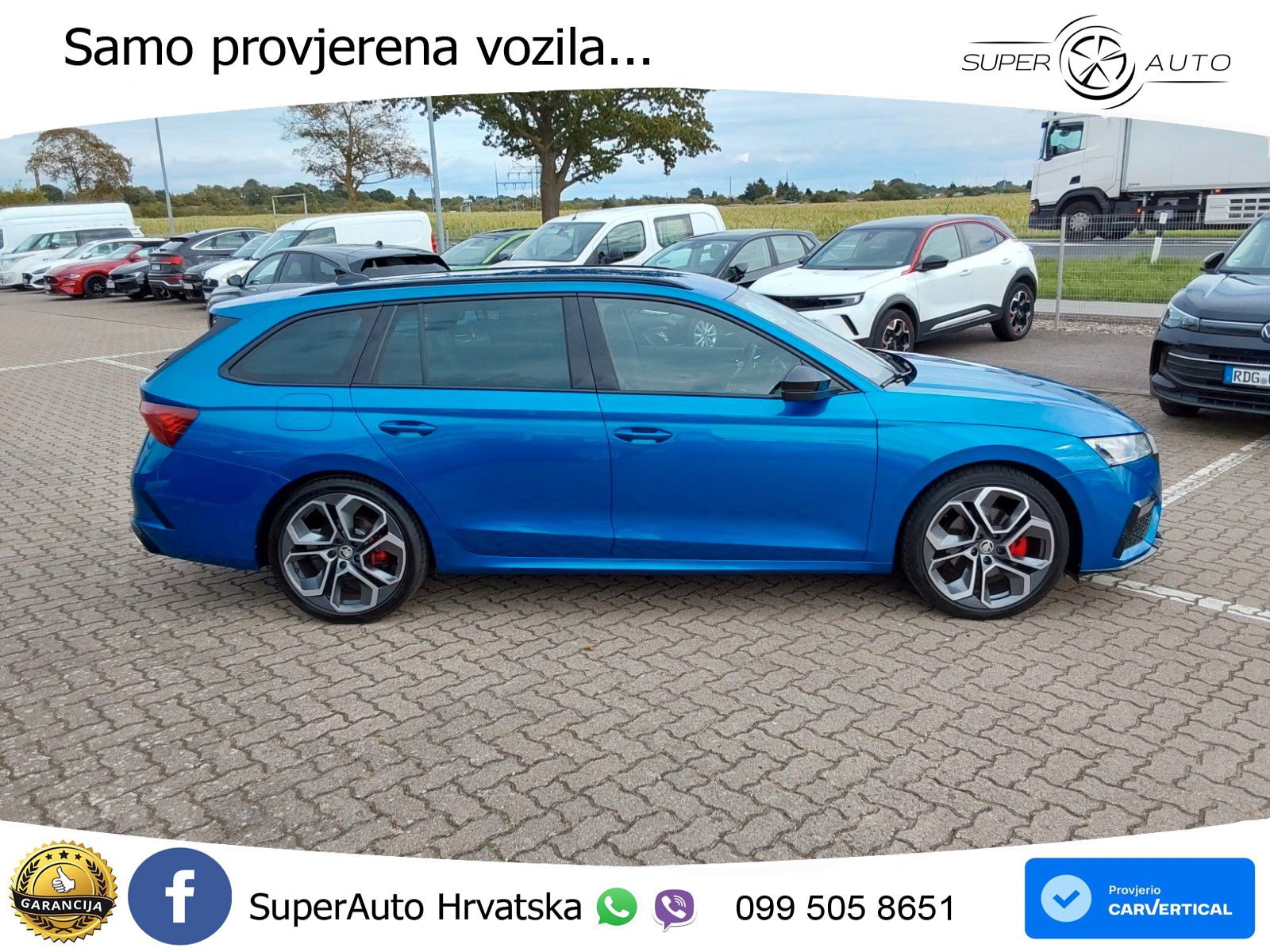 Škoda Octavia Combi RS 2.0 TDI (200 KS) DSG LED+GR SJED+ACC