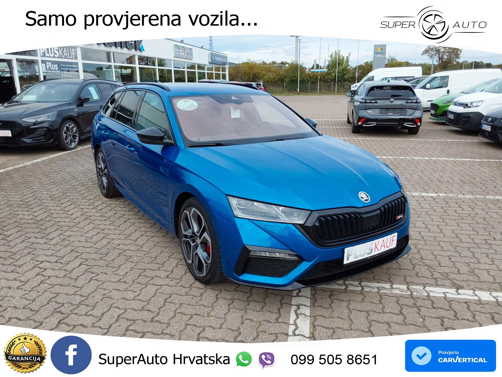 Škoda Octavia Combi RS 2.0 TDI (200 KS) DSG LED+GR SJED+ACC