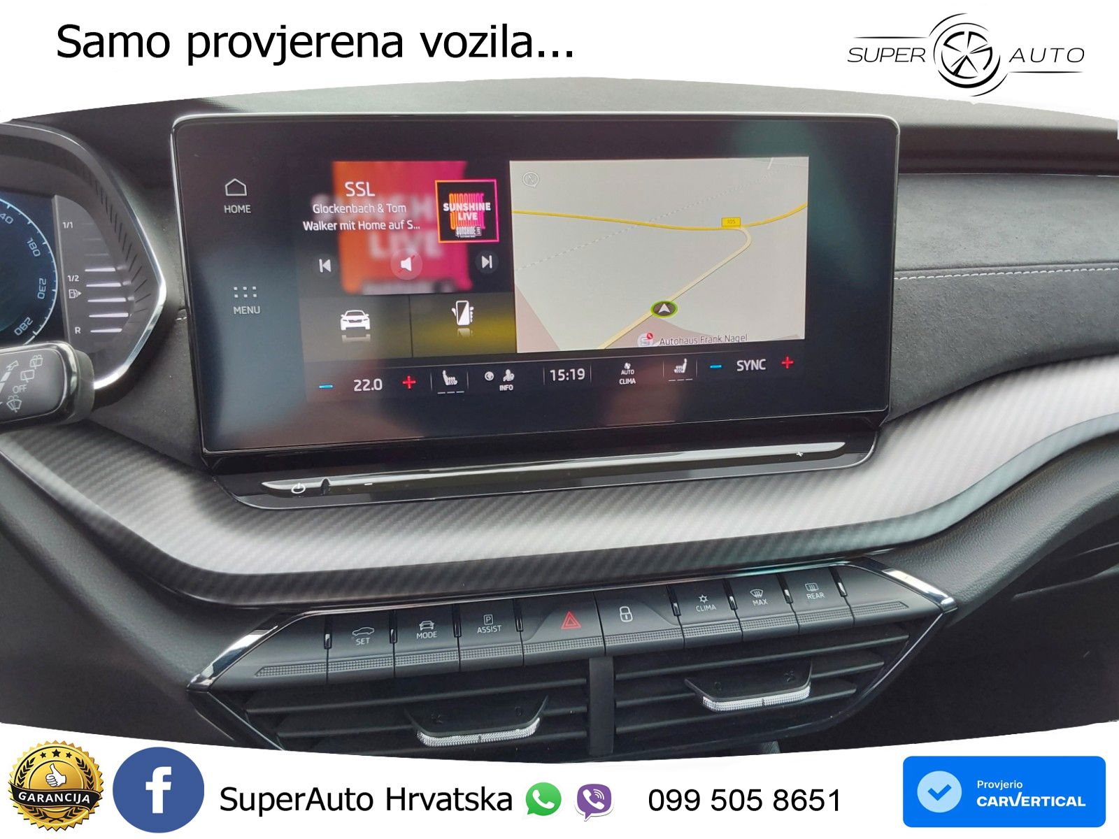 Škoda Octavia Combi RS 2.0 TDI (200 KS) DSG LED+GR SJED+ACC