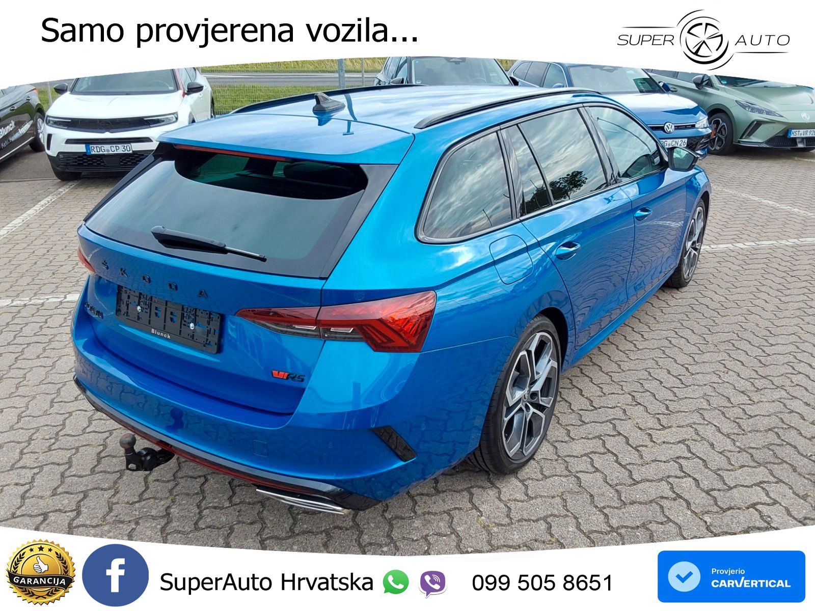 Škoda Octavia Combi RS 2.0 TDI (200 KS) DSG LED+GR SJED+ACC