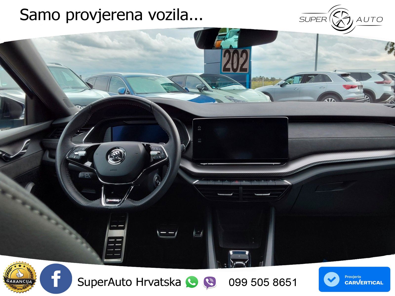 Škoda Octavia Combi RS 2.0 TDI (200 KS) DSG LED+GR SJED+ACC