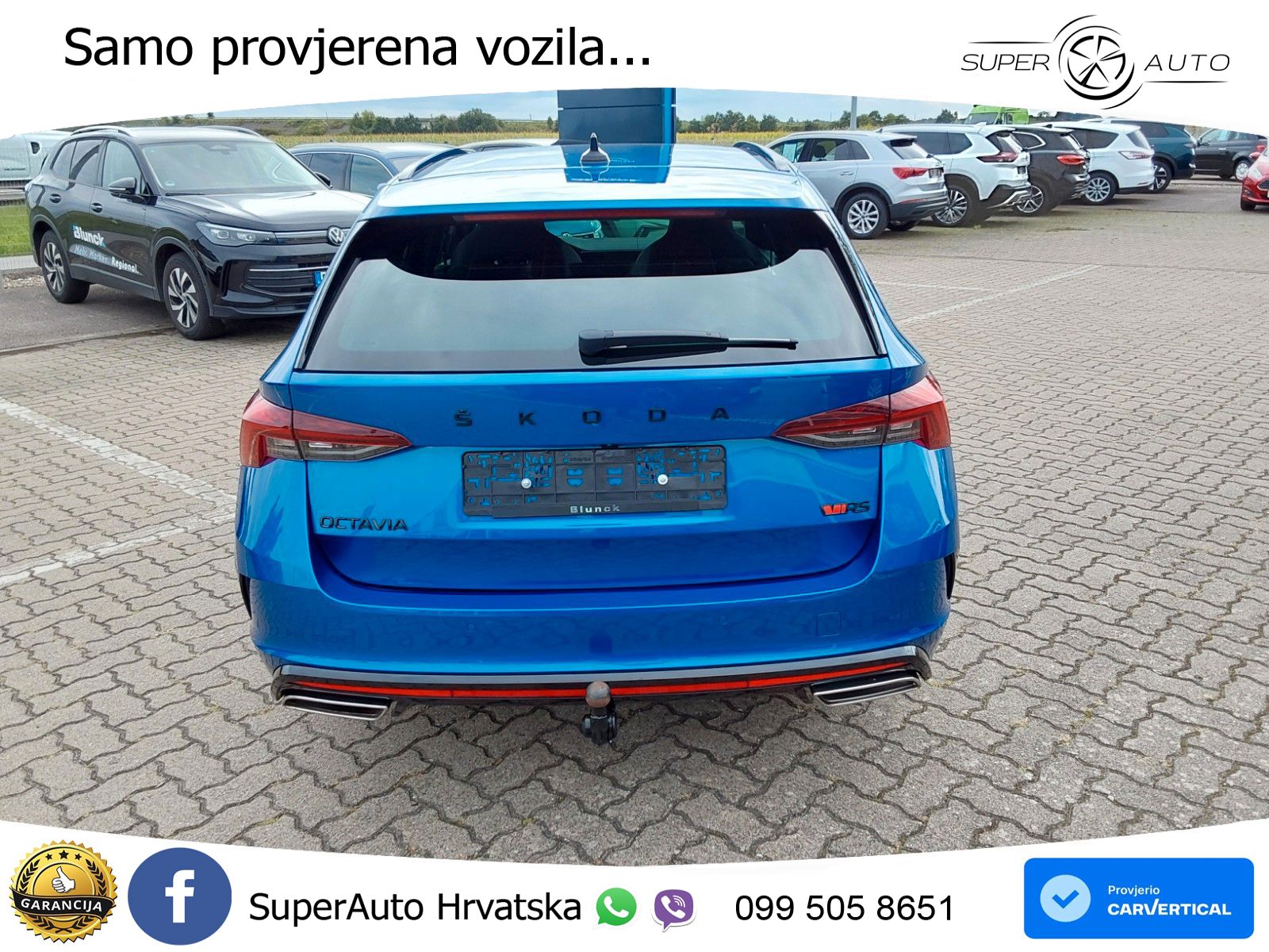Škoda Octavia Combi RS 2.0 TDI (200 KS) DSG LED+GR SJED+ACC