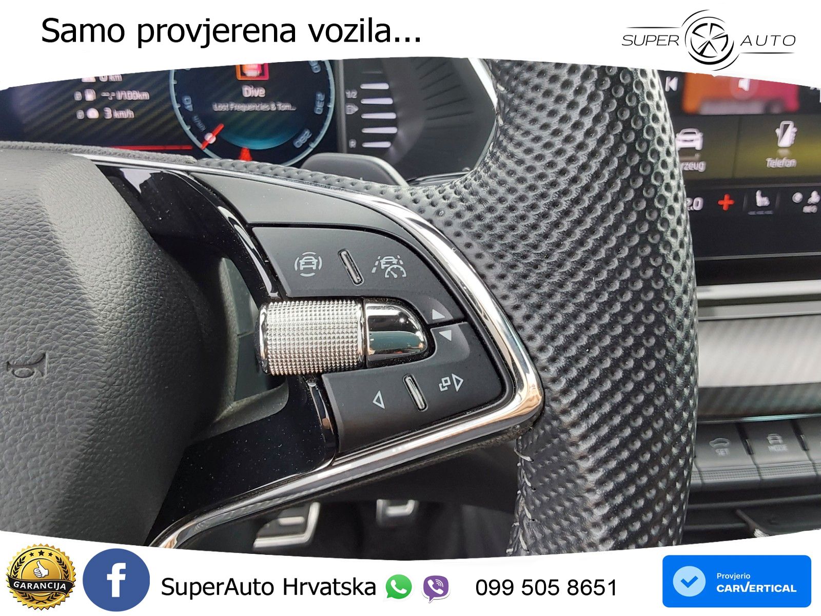 Škoda Octavia Combi RS 2.0 TDI (200 KS) DSG LED+GR SJED+ACC