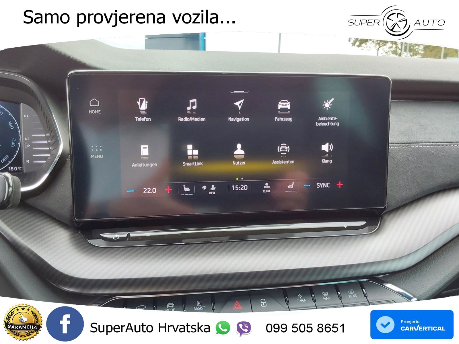 Škoda Octavia Combi RS 2.0 TDI (200 KS) DSG LED+GR SJED+ACC