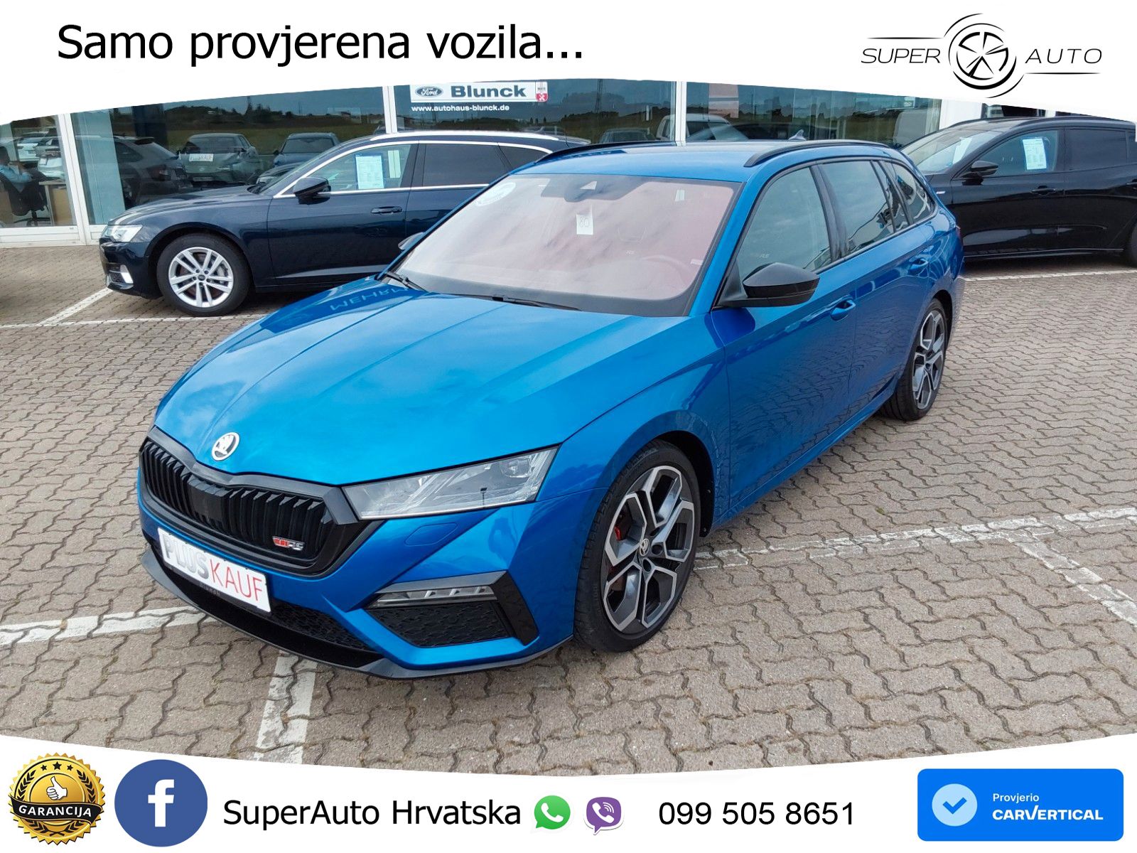 Škoda Octavia Combi RS 2.0 TDI (200 KS) DSG LED+GR SJED+ACC