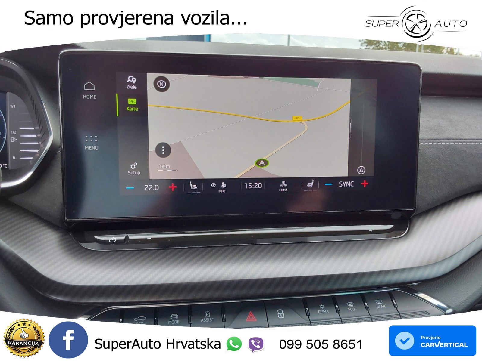 Škoda Octavia Combi RS 2.0 TDI (200 KS) DSG LED+GR SJED+ACC