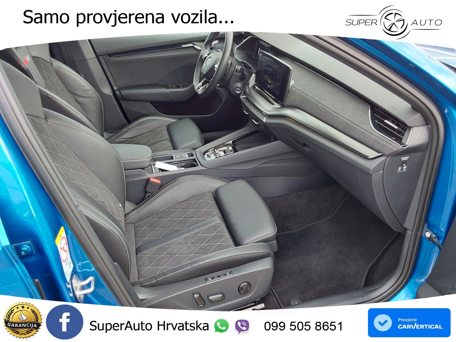 Škoda Octavia Combi RS 2.0 TDI (200 KS) DSG LED+GR SJED+ACC