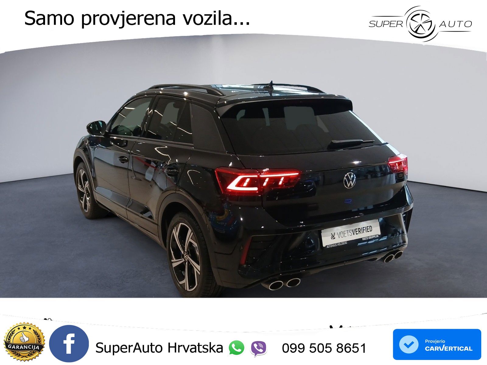 Volkswagen T-Roc I R 2.0 TSI (300 KS) OPF 4M DSG MATRIX+GR SJED+KAM