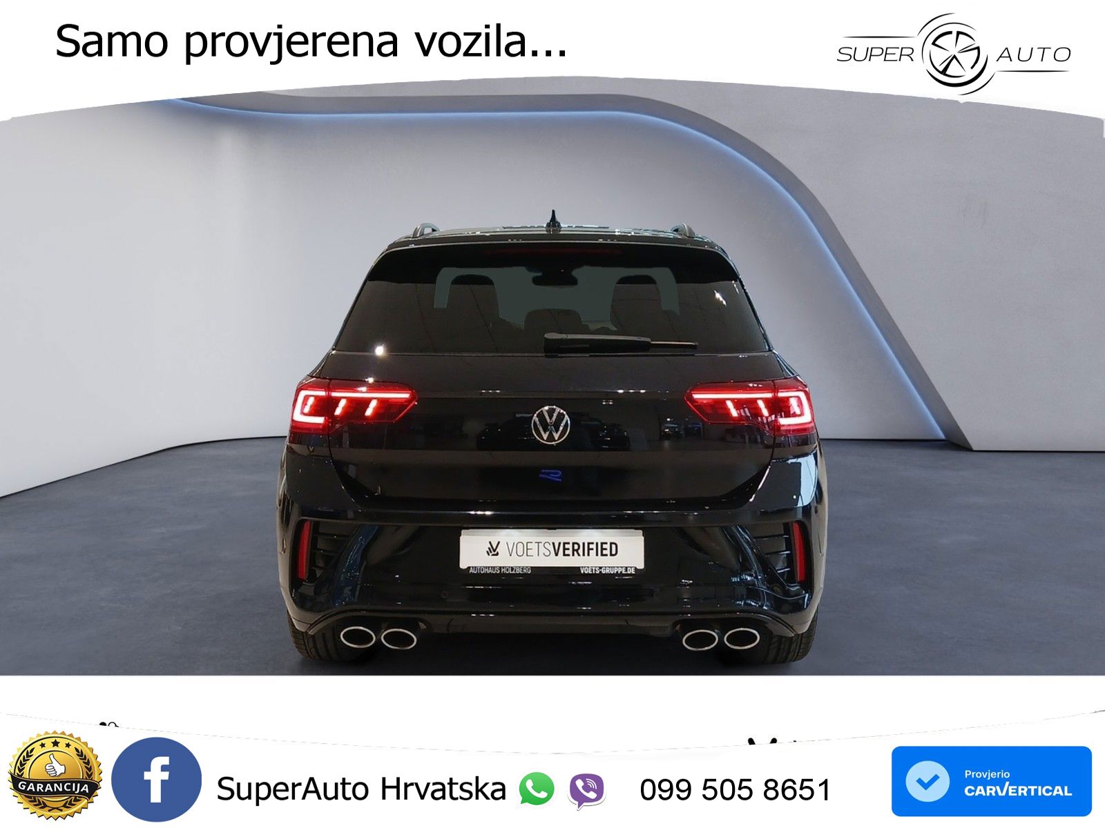 Volkswagen T-Roc I R 2.0 TSI (300 KS) OPF 4M DSG MATRIX+GR SJED+KAM