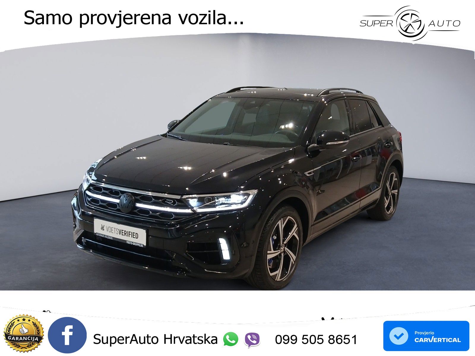 Volkswagen T-Roc I R 2.0 TSI (300 KS) OPF 4M DSG MATRIX+GR SJED+KAM