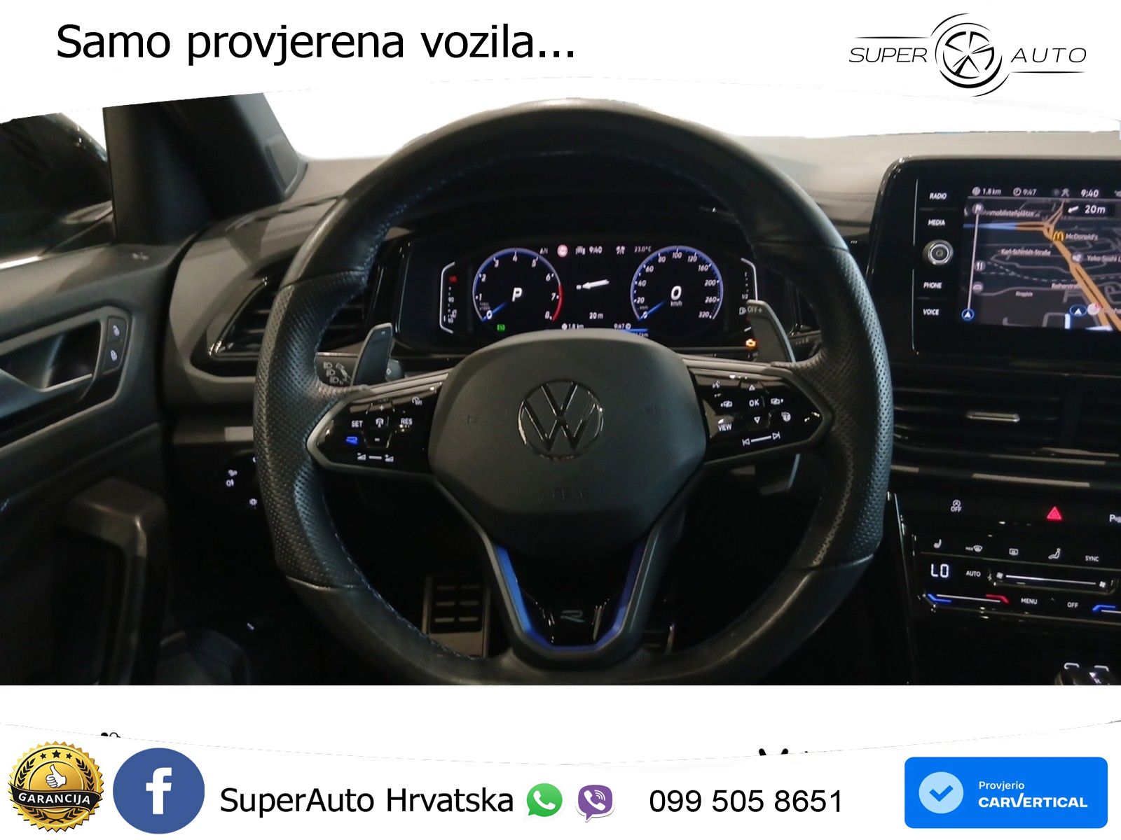 Volkswagen T-Roc I R 2.0 TSI (300 KS) OPF 4M DSG MATRIX+GR SJED+KAM