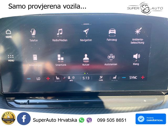 Škoda Octavia Combi RS 2.0 TDI (200 KS) DSG LED+GR SJED+ACC