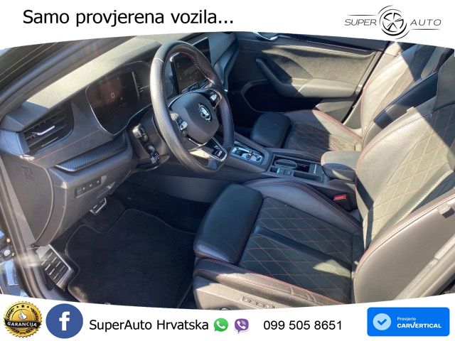 Škoda Octavia Combi RS 2.0 TDI (200 KS) DSG LED+GR SJED+ACC
