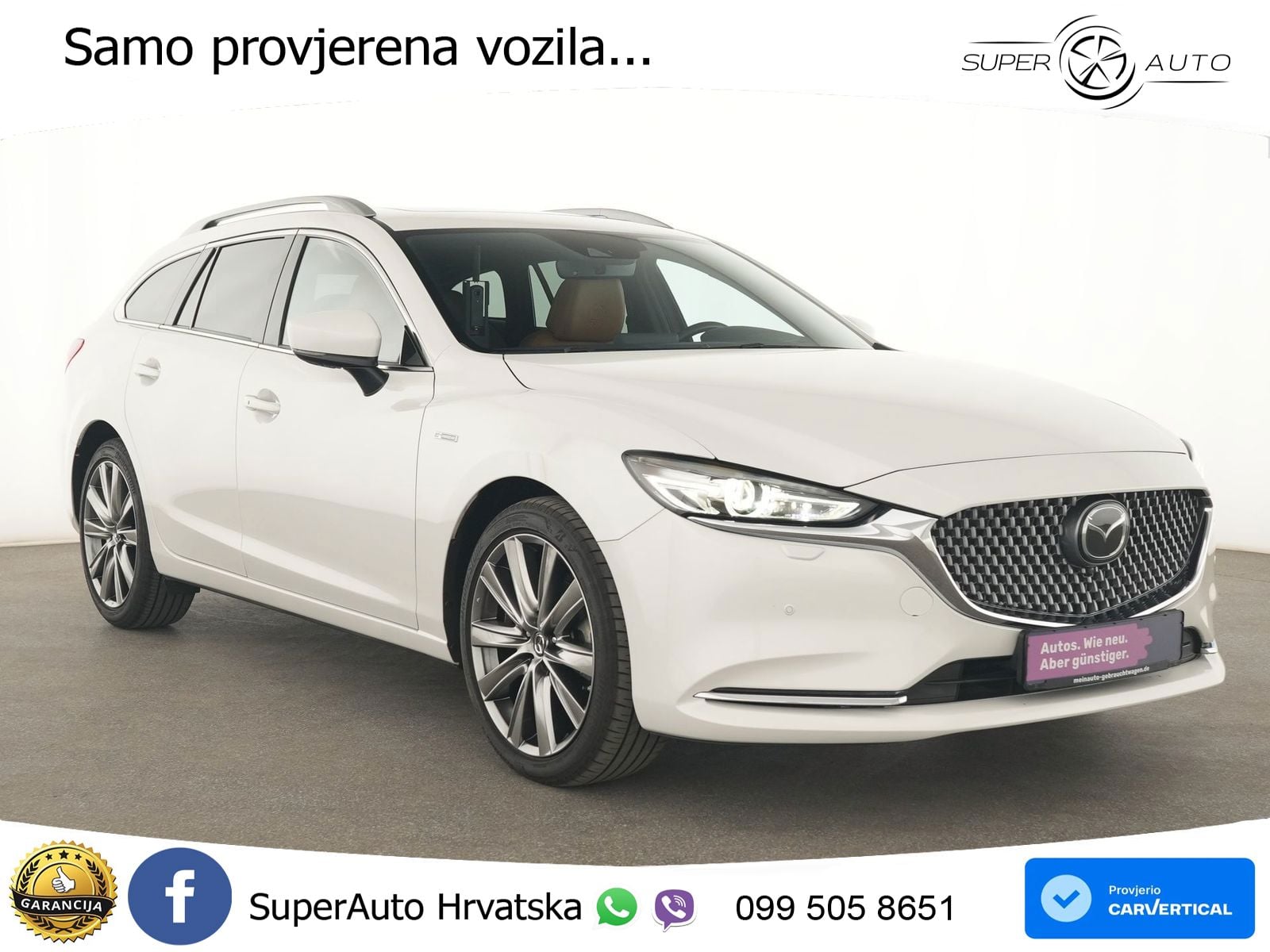 Mazda 6 Sport Combi 2.5 SKYACTIV-G (194 KS) SKYACTIV-Drive MATRIX+GR SJED+KAM