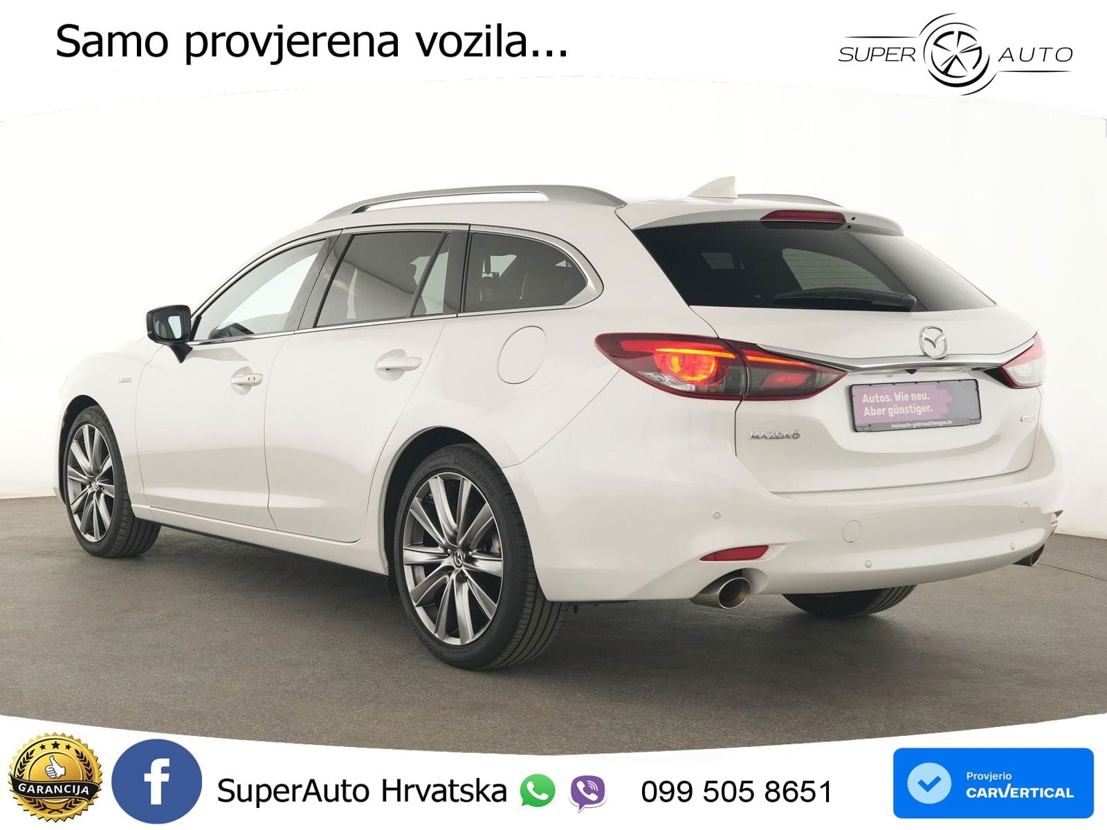 Mazda 6 Sport Combi 2.5 SKYACTIV-G (194 KS) SKYACTIV-Drive MATRIX+GR SJED+KAM