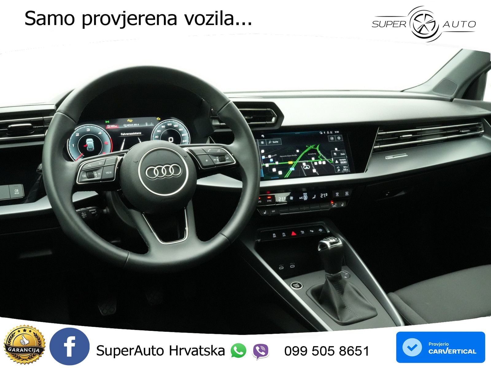 Audi A3 30 TDI (116 KS) LED+GR SJED+ACC